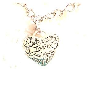 Sterling Silver 925 Heart Charm Bracelet Final MD